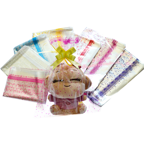 毛绒玩具包装袋 彩色透明塑料袋 礼品礼物袋 印