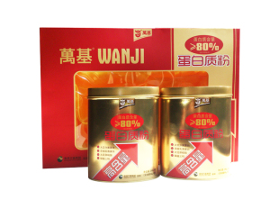  万基 大豆分离蛋白质粉 高含量 提高免疫 保健送礼 专柜正品 2罐