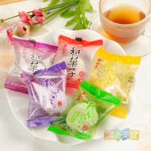  【清新美食】台湾风味 三叔公麻薯三叔公和果子 免煮汤圆500克混
