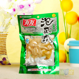  【清新美食】重庆特产 有友泡椒凤爪 100克装新包装 超特价3.8元