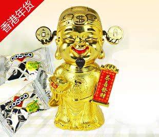  【官方授权】香港特色年货礼盒软糖果年货单位团购雅康乐财神送福