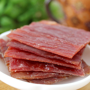  靖江特产零食 鑫南翔猪肉脯 250g 独立小包装