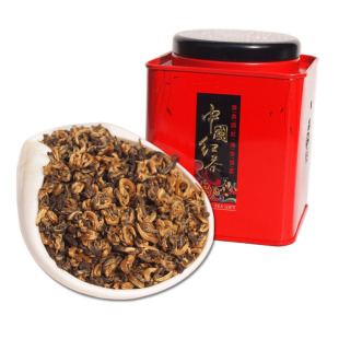  君点云南滇红茶 特级 碧螺春红茶 果蜜香浓 开心下午茶150克 特价
