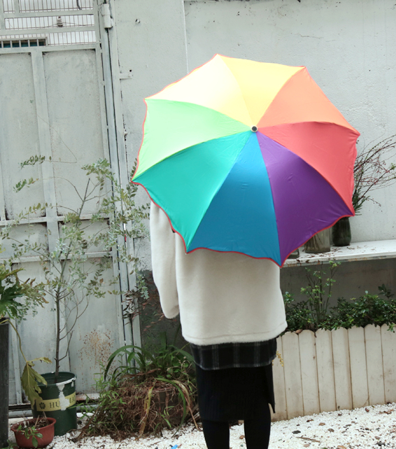 防晒厚黑胶彩虹伞 晴雨两用折叠伞 遮阳防紫外线雨伞 350G在类目 居家日用, 伞/雨具/防雨/防潮, 伞中 - 来自Buy2taobao.com提供专业的淘宝代购服务
