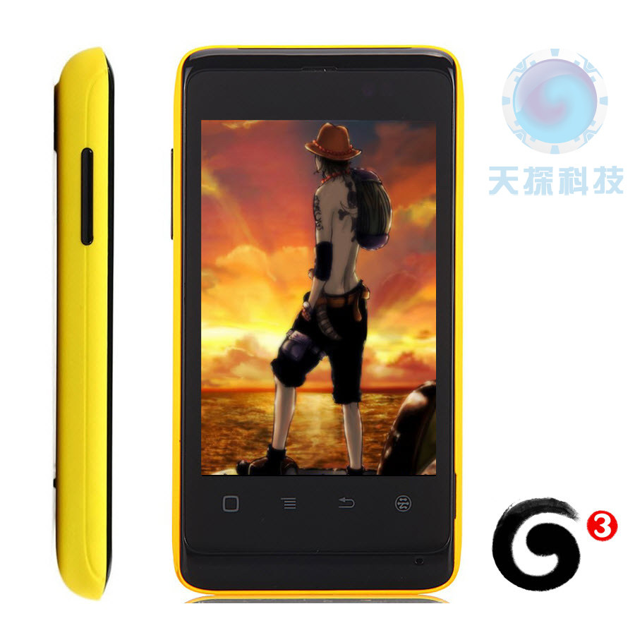 K-Touch/天语 T619 移动3G小黄蜂 安卓智能手机 可ROOT纯净 天探