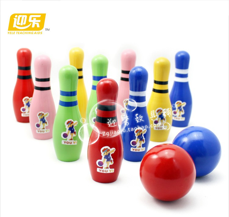 幼儿保龄球 儿童健身球 运动球 益智玩具 木制保龄球 儿童保龄球|ruв категории игрушка/коляска/головоломка/блоки/модель, спорт на открытом воздухе/досуг/традиционные игрушки, игры с мячом игрушки/игры с мячом - от Buy2taobao.com для оказания профессиональной услуги покупки агента Taobao