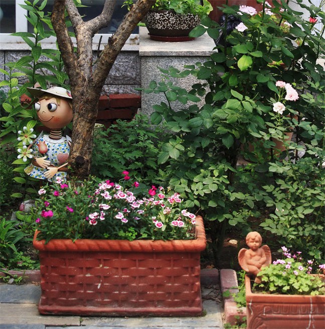 Terracotta Rectangular Flower pot club Bamboo Basin Planters Manger Flower pot Bamboo Large 60cm Do not occupy an area of landin the Flower delivery/Flowers simulation/Plants gardening , Vase/Flower/Flowerpot/Flower (New) , Flowerpot category - from Buy2taobao.com to provide professional Taobao agent buy service