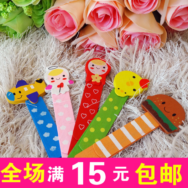 韩国文具 可爱彩色木质书签带尺子 卡通木质书签小学生奖品|msdalam kategori Kamus elektronik/buku kertas elektronik/alat tulis, Ini buku kertas, Bookmark - dari Buy2taobao.com untuk memberikan perkhidmatan ejen Taobao profesional membeli
