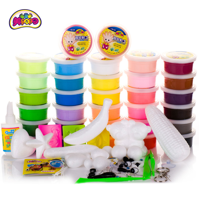 Beauty over Sundance lightweight clay color clay non-toxic space a genuine creative 3D color clay 32 color Kit