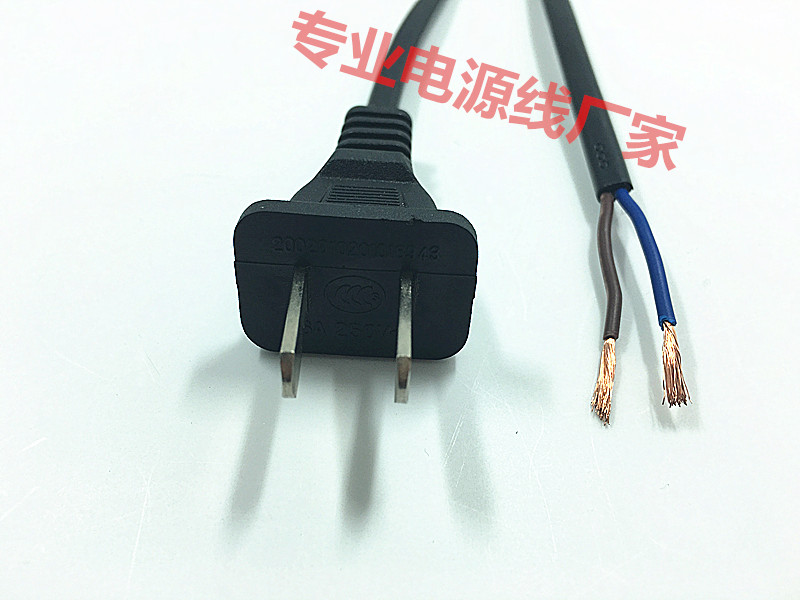 Pure copper National standard power cord Plug wire 2*0.75 square 1.5 source Belt line Plugin the Audio appliances , Video Appliance Parts , Wire category - from Buy2taobao.com to provide professional Taobao agent buy service