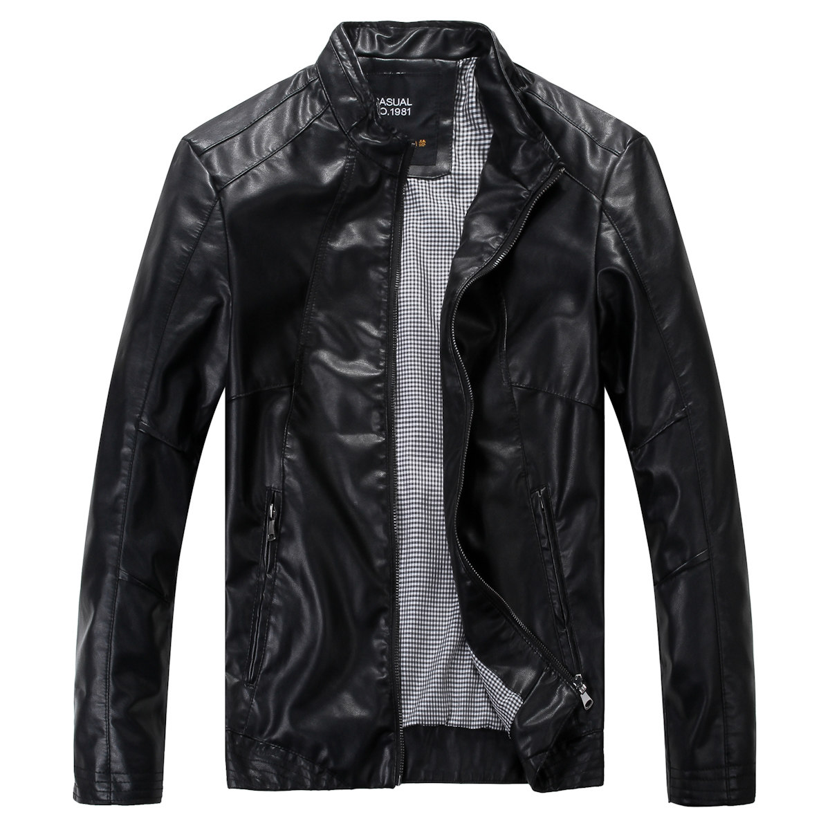 Version of package postal in spring 2013 leather men s Korea promoted the Delta short men's jackets men's leather jacket collar thin