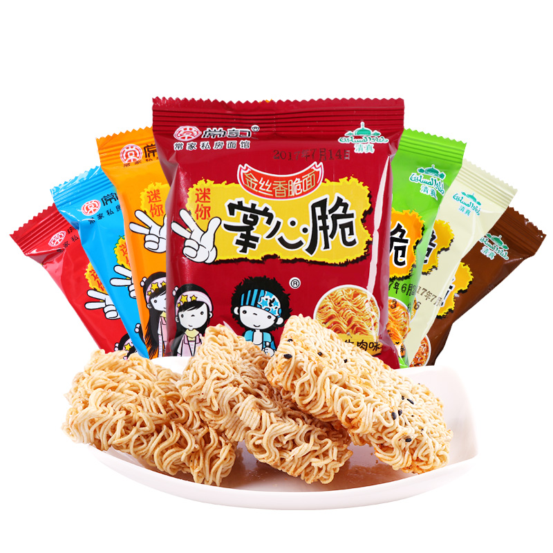 常记掌心脆方便面整箱干脆面干吃面单袋火鸡面口味7味齐全在类目 零食/坚果/特产, 饼干/膨化, 膨化食品中 - 来自Buy2taobao.com提供专业的淘宝代购服务