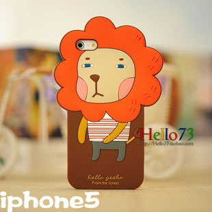 最新款iphone4s手机壳 个性4s硅胶套 苹果5外壳保护壳 创意潮淑女