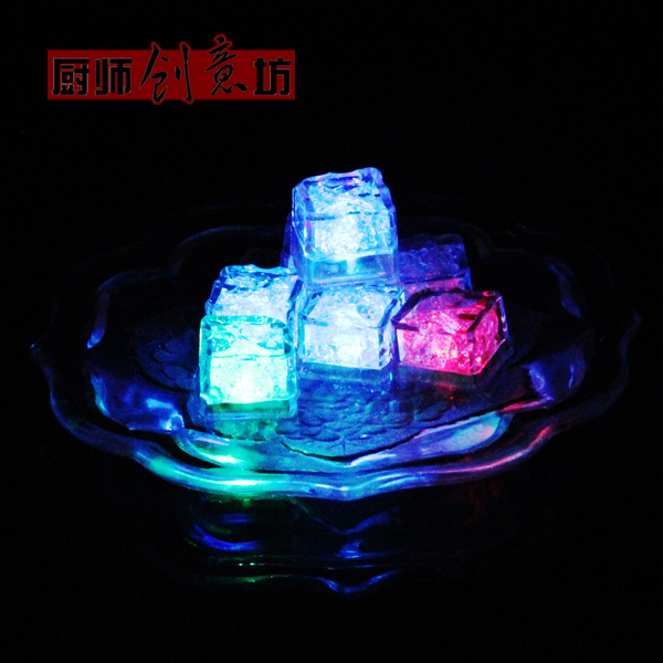 多彩水晶魔術燈10個創意盤飾廚師工具酒店用品水晶燈刺身燈意境菜在類目 廚房/烹飪用具, 烹飪用具, 其它中 - 來自Buy2taobao.com提供專業的淘寶代購服務