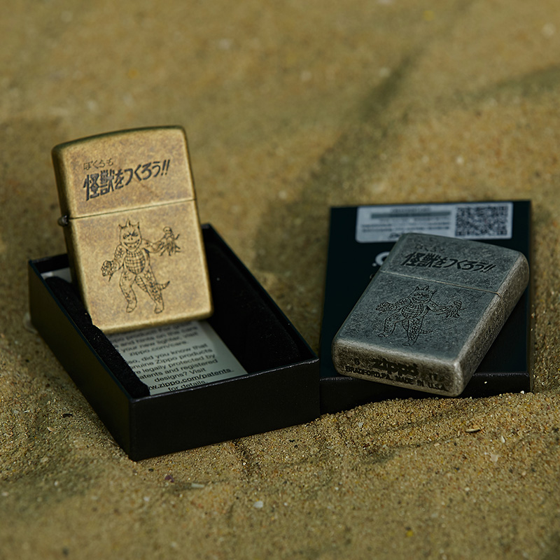 Octopusme 联名Zippo怪獣图案打火机复古个性创意生日礼物送男友|msdalam kategori ZIPPO/Swiss Army Knife/cermin mata, pemetik api jenama dan aksesori, ZIPPO/Zippo - dari Buy2taobao.com untuk memberikan perkhidmatan ejen Taobao profesional membeli
