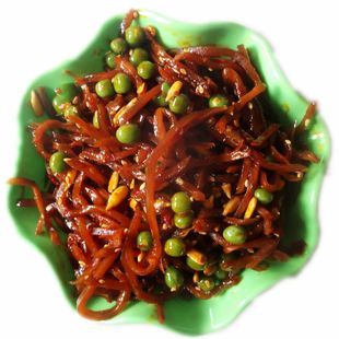  独家秘制 琥珀金丝 下饭菜 酱菜