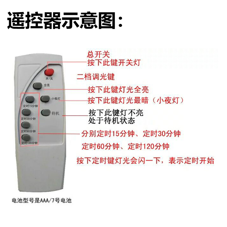 remote control bulb Dedicated Remote control lighting white bulb white light Remote control Timing Lights brightness adjust switchin the 3C Digital Accessories, Home Appliances Audio Accessories , Remote control device category - from Buy2taobao.com to provide professional Taobao agent buy service