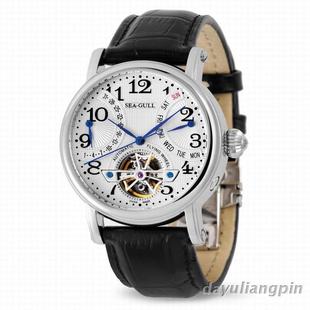  海鸥手表 自动机械表M171S 男表 顶级蓝宝 包顺丰送石英表