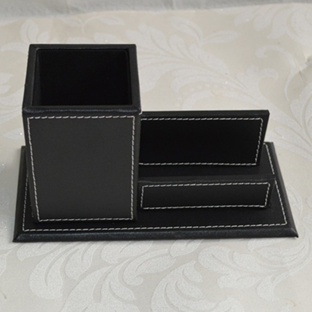 high-grade originality cortex desktop storage box Multifunctional Pen Holder Card case Mobile phone holder Business office Suppliesin the Festive supplies/Gift , Gift ideas , Pen case category - from Buy2taobao.com to provide professional Taobao agent buy service