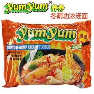  泰国方便面 养养牌冬阴功面 酸辣虾味浓汤面 进口速食泡面 冬荫功