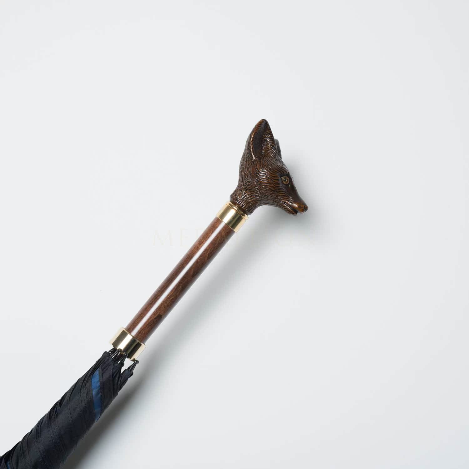 英国Fox Umbrella手工实木雕刻狐狸头格子商务雨伞 Medallion现货在类目 居家日用, 伞/雨具/防雨/防潮, 伞中 - 来自Buy2taobao.com提供专业的淘宝代购服务