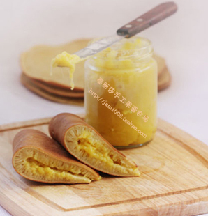  泰国进口金枕头  theresa纯手工新鲜榴莲山竹苹果果酱 无添加