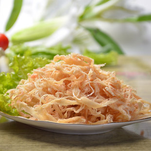  原味碳烤鱿鱼丝 鱿鱼条 手撕鱿鱼丝 海鲜零食 即食鱿鱼丝200g