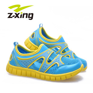  包邮助兴夏季8020儿童鞋男孩复合底镂空中大童运动凉鞋男童网面鞋