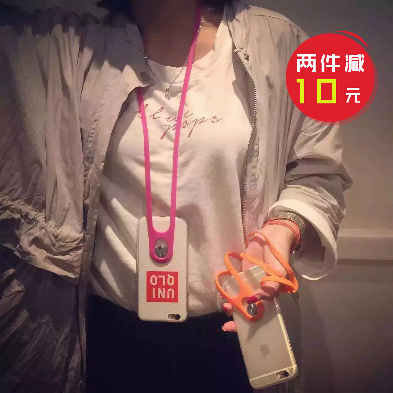 香港Tmate手机挂绳旅游挂脖iphone8 7p防盗跑步链苹果X 华为挂绳在类目 3C数码配件, 手机配件, 手机饰品, 手机挂件/手机链中 - 来自Buy2taobao.com提供专业的淘宝代购服务