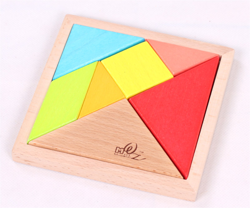 精品 榉木七巧板 兒童智力玩具拼圖拼板 寶寶早教益智玩具2-3-6歲在類目 玩具/童車/益智/積木/模型, 串珠/拼圖/配對/拆裝/敲打玩具, 拼圖/拼板中 - 來自Buy2taobao.com提供專業的淘寶代購服務