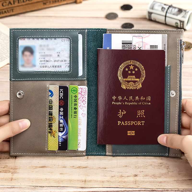 Passport package genuine leather multi-function Credentials bag lady go abroad travel wallet Card package zipper ultrathin Ticket holderin the Leather/Lady bags/Men's bag, Document bag category - from Buy2taobao.com to provide professional Taobao agent buy service