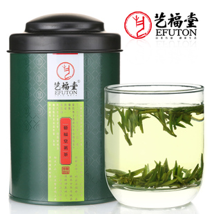  艺福堂茶叶 新 绿茶竹叶青 头采春茶50g/罐 青叶甘露 买2包邮