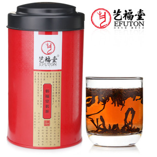  艺福堂茶叶 新茶 特级云南滇红  云南高山工夫红茶 100克/罐