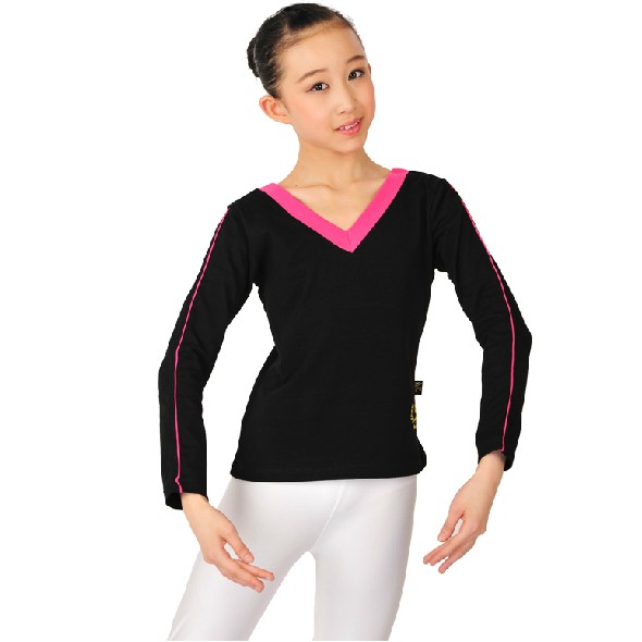 红舞鞋38421儿童成人双V加拼条练功服舞蹈服瑜珈服健身服广场舞服在类目 运动/瑜伽/健身/球迷用品, 舞蹈/健美操/体操, 健美操, 健美操上装中 - 来自Buy2taobao.com提供专业的淘宝代购服务