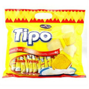  正宗Tipo越南进口面包干 白巧克力面包干 包装300g  特价促销糕点