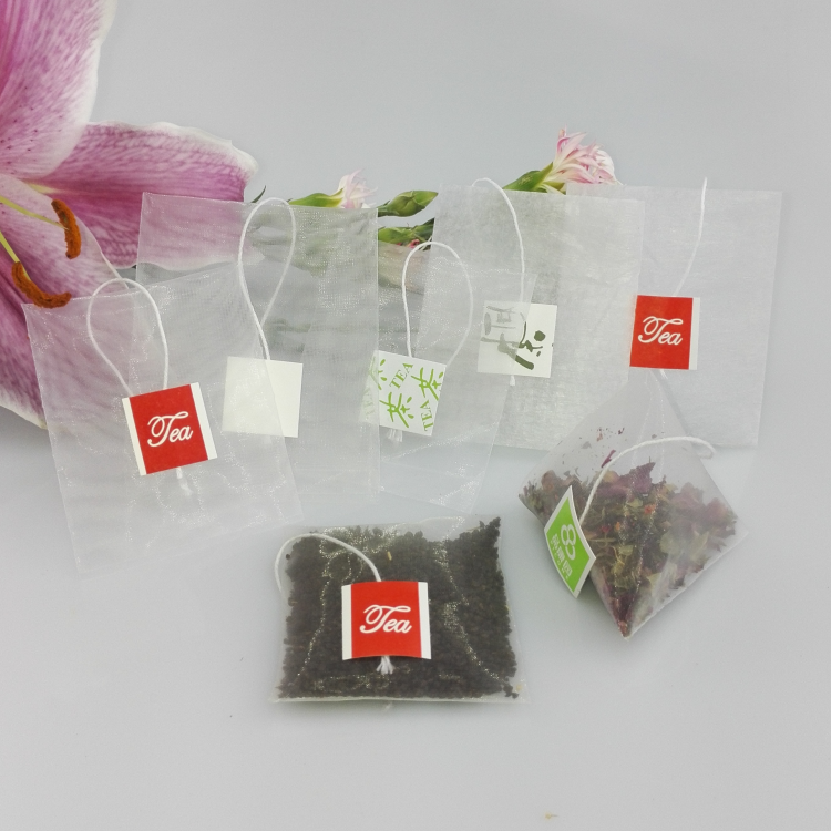 50 individual 6.5*8 Imported Corn fibre triangle disposable Filter bags Powder tea bagin the Tableware , Tea set , Other category - from Buy2taobao.com to provide professional Taobao agent buy service