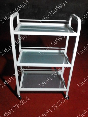 美容美发工具车 玻璃小推车 医用护理工具车 带