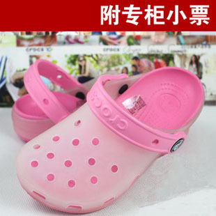  正品代购cross小亮澈变色男女儿童鞋户外运动沙滩鞋凉鞋拖鞋