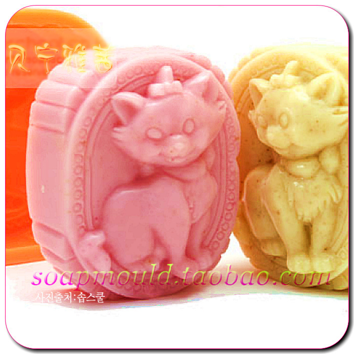 Kitty|Soap Abrasives major Handmade Soap mould Silicone soap mold|the republic of korea Genuine Imported DIY mouldin the Skin Care/Body/Essential oils , Aromatherapy essential oils , Oil Aromatherapy utensils , Soap Mold category - from Buy2taobao.com to provide professional Taobao agent buy service