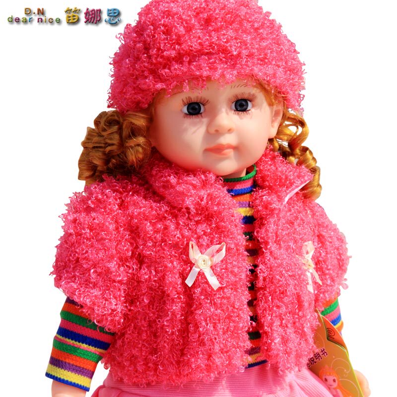 正品会说话的智能洋娃娃会对话芭比布娃儿童益智可爱女孩玩具礼物