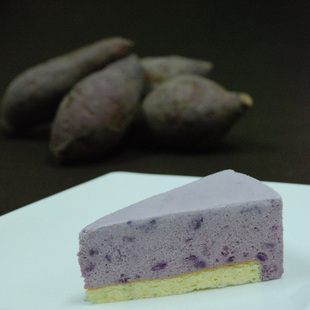  YISCAKE紫薯慕斯上海预定配送奶油生日蛋糕超新鲜健康低糖零负担