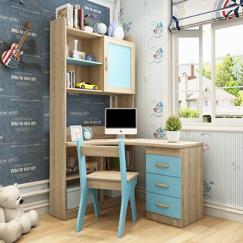 children desk Solid wood panels The computer table Desktop household Learning table Bookcase bookshelf combination Simplicity Deskin the Residential furniture , Tables , Desk category - from Buy2taobao.com to provide professional Taobao agent buy service