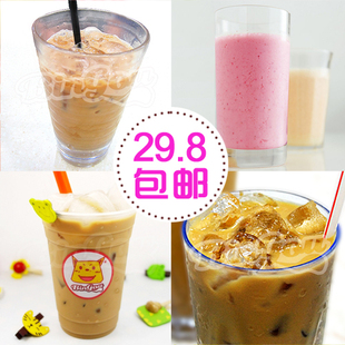  速溶袋装缤狗珍珠奶茶粉 经典100克奶茶套餐4种口味 送红茶 包邮