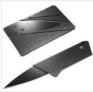 [50 percent] multifunctional outdoor portable card credit card card knife-folding knife knife Switzerland army knife card