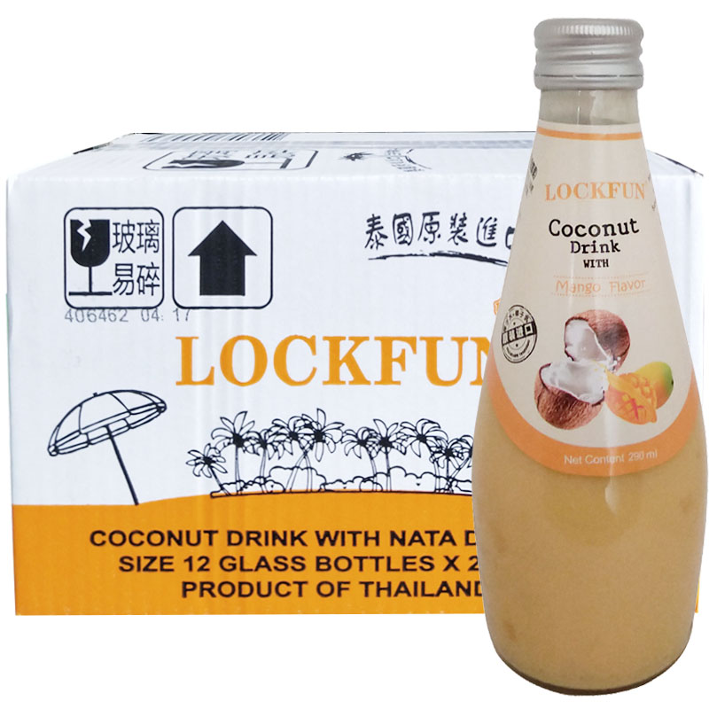 泰國進口 樂可芬芒果味椰子汁飲料290ml*12瓶 含果肉果味飲品整箱在類目 咖啡/麥片/衝飲, 飲料, 果味飲料中 - 來自Buy2taobao.com提供專業的淘寶代購服務