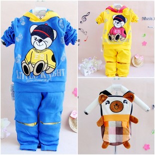  男女童装 春秋装 儿童套装 休闲原创 纯棉儿童服 2件套 1 2 3 4岁