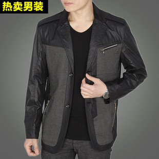  春季 新款促销七匹狼男装男士休闲西服外套时尚薄款男士西服
