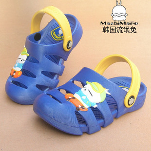  韩国流氓兔儿童拖鞋凉鞋 洞洞鞋 夏季可爱卡通童鞋 休闲鞋 包邮