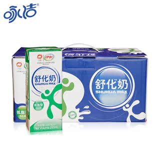  全新伊利营养舒化奶低脂全脂250ml*12   只发四川省内