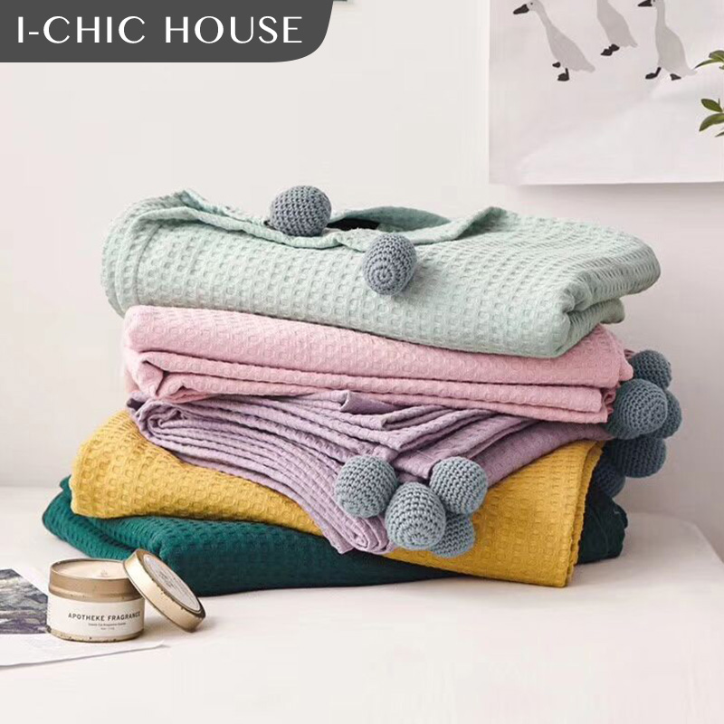 Northern Europe Simplicity blanket Thin section Bamboo fiber Air blanket Towel blanket Sofa blanket Nap blanket summer Single Doublein the Bedclothes , Leisure blanket/Woolen blanket/Carpet category - from Buy2taobao.com to provide professional Taobao agent buy service